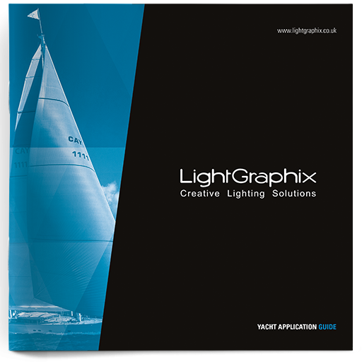 Lusine Superyacht Yacht brochure Lightgraphix Creative Lighting Solutions